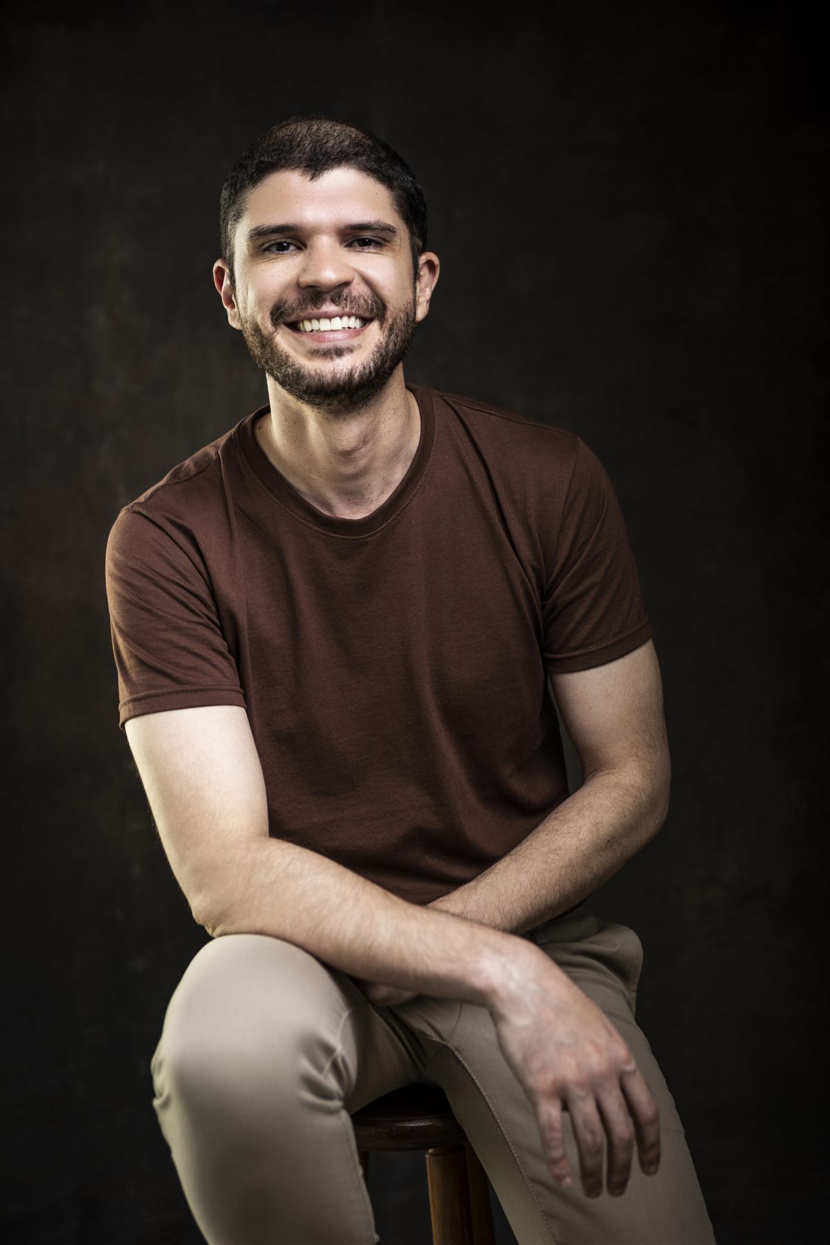 Gustavo Alves sorrindo